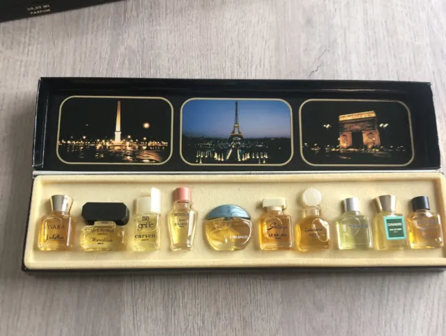 Coffret Miniatures de parfum