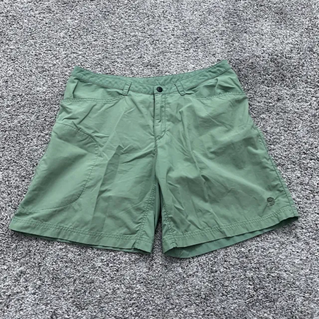 Mountain Hardwear Nylon Hiking Outdoor Shorts Women's Size 14 Green