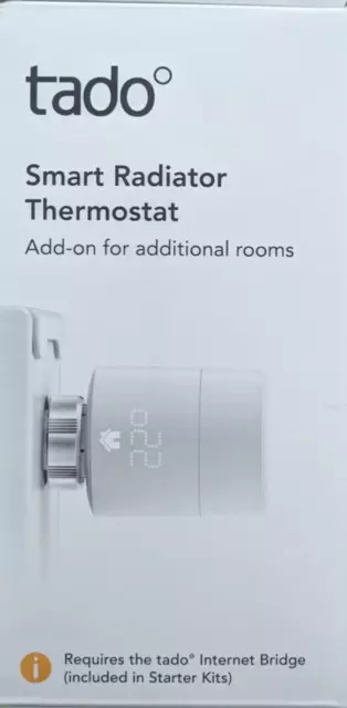 tado° smartes Heizkörperthermostat – Wifi Zusatzprodukt