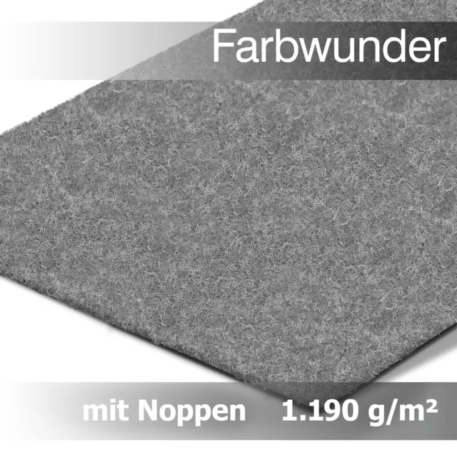 Césped Artificial Alfombra 1190g/M ² Farbwunder Vellón Kunstrasenteppich Gris