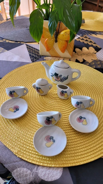 Dînette porcelaine miniature - France
