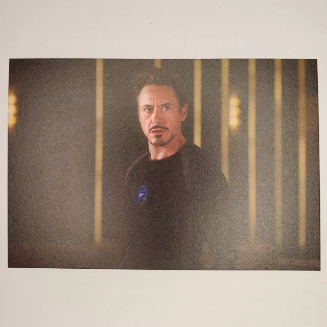 The Avengers Postcard Marvel MCU Iron Man Tony Stark Robert Downey Jr.