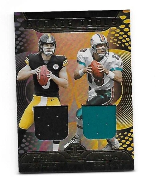 2022 PANINI ILLUSIONS Rookie Idols Kenny Pickett/Dan Marino Dual Patch