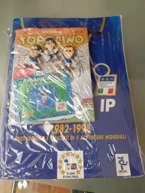 Topolino N 2220 Con Album Figurine Avventure Mondiali  E Pacchetto Ip  1998
