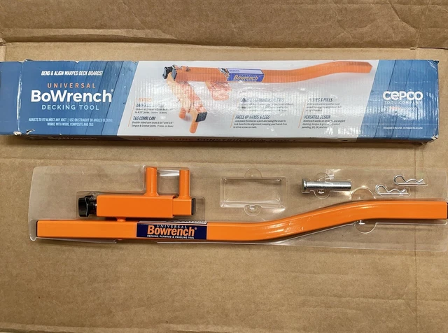 *Incomplete* Cepco Bowrench Universal Decking Tongue & Groove Bending DeckTool*