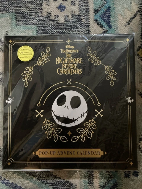 DISNEY TIM BURTON'S The Nightmare Before Christmas Pop-Up Advent ...