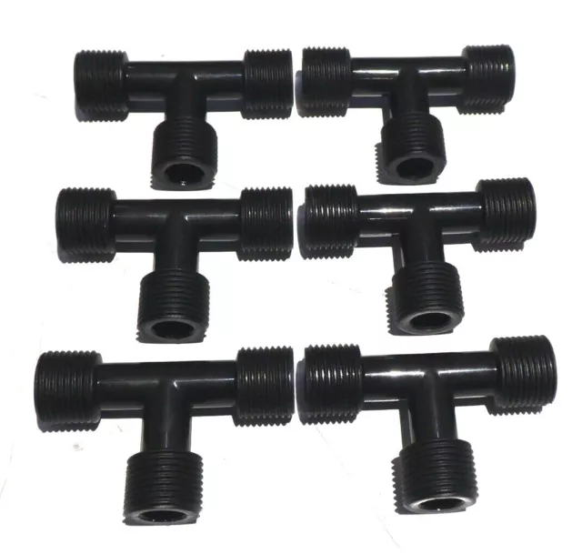 Sprayer Centre T Pieces (Nozzle) Pack Of 6. For 50, 60 & 100 Litre Atv Sprayers