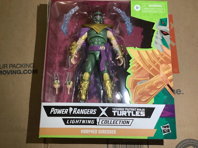 Hasbro Power Rangers Lightning Green Ranger Shredder Deluxe Action Figure