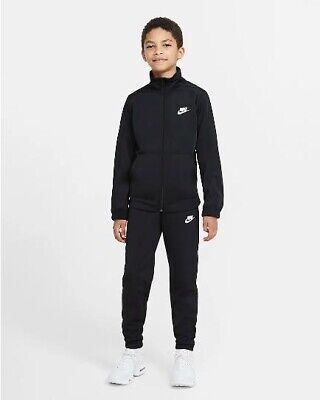 Nike Tuta Sportswear, Junior -  010 (Nero/Bianco)