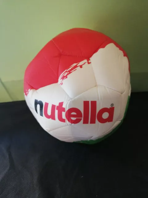 Nutella Ferrero Italia Pallone Calcio Soccer Nuovo Non Gonfiato