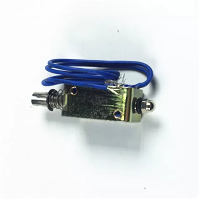 JF-0730B 12VDC 300 mA 10 mm 5N Elettromagnete solenoide a telaio aperto tipo push/pull 3