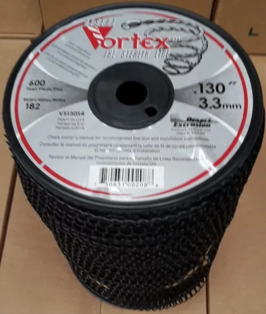 Bobina De Hilo Nylon Silencioso Vortex Desbrozadora 3.3 Mm X 182 Metros