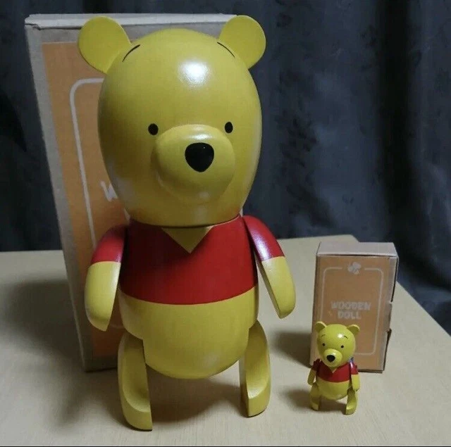 BAMBOLA DI LEGNOWinnie the Pooh[Taglia L, taglia S] Set vendita