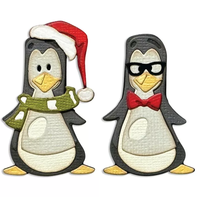 Christmas Animals Penguin Metal Cutting Dies DIY Scrapbooking Craft Card Making