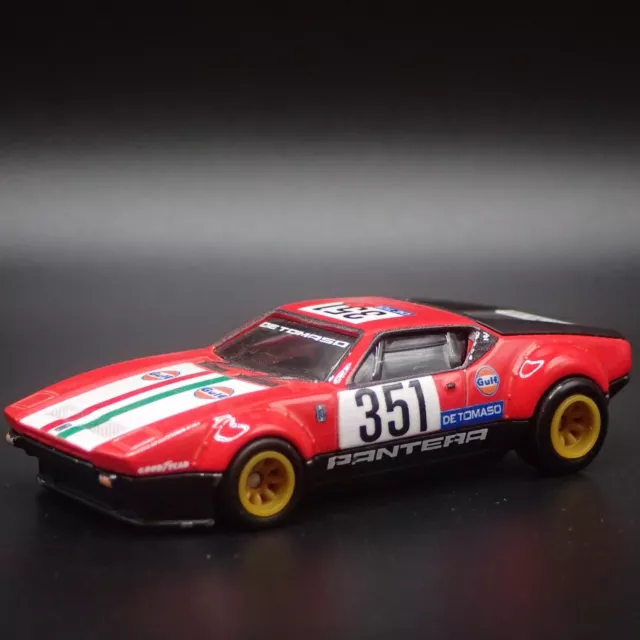 De Tomaso Pantera Gruppo 4 Rare 1:64 Scale Collectible Diorama Diecast Model Car