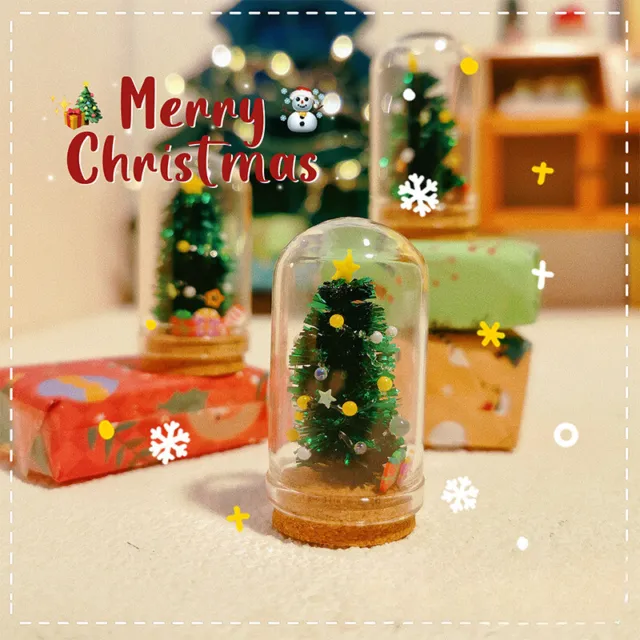1:12 Scale Dollhouse Miniatures Christmas Gift Festival Glass Decorate Ornaments