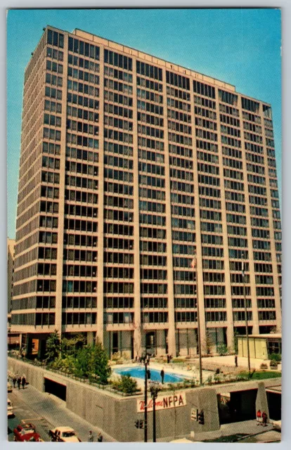 Portland, Oregon OR - Portland Hilton Hotel - Vintage Postcard - Unposted