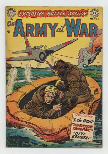 Our Army at War #7 VG/FN 5.0 1953