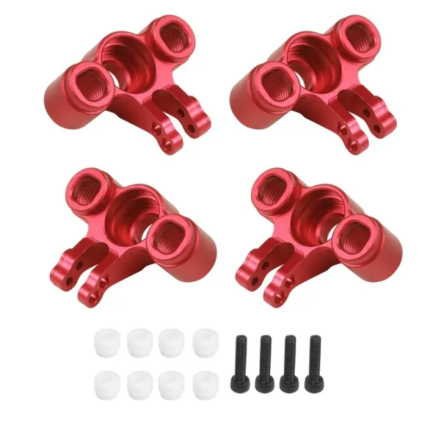 4Pcs Metal Front and Rear Axle Carrier Knuckle Arm 7034 for 1/16 Slash E-Re S4U7 2
