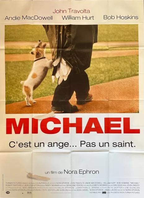 Affiche Cinéma MICHAEL 120x160cm Poster / John Travolta / Andie MacDowell