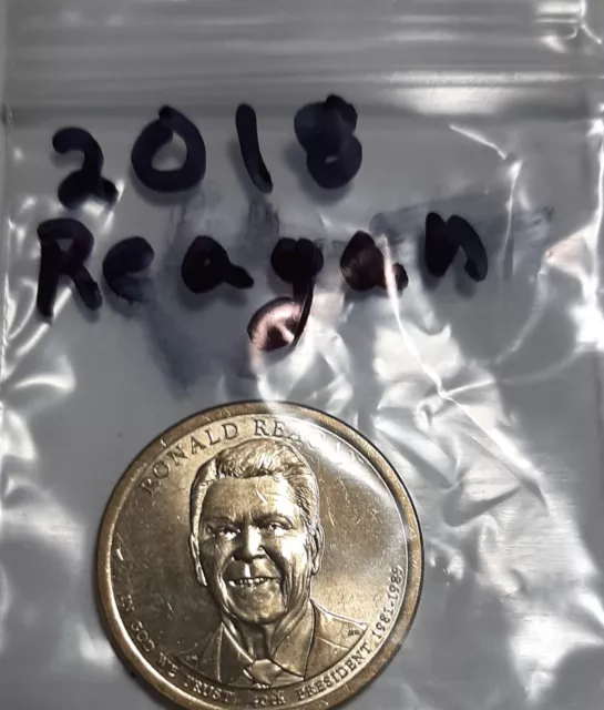 2016-D President Reagan Dollar.