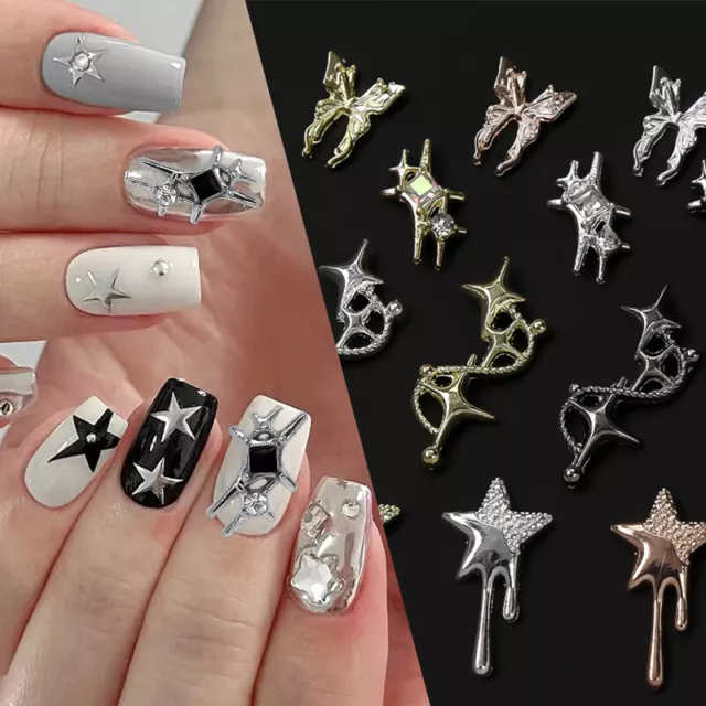 Mixed Strass 3D Nagel Dekorationen DIY Nail Art Charms Zubehör Maniküre DIY