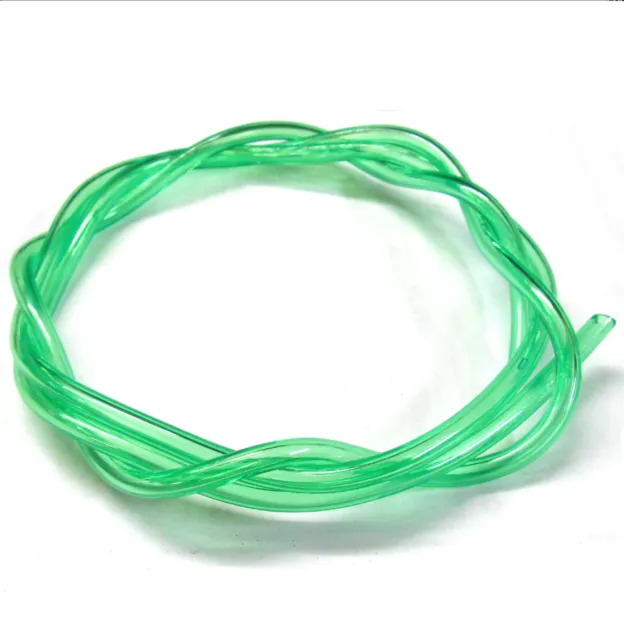 Neon Green RC Engine Petrol Nitro Gas Fuel Line Tube Hose 1 Meter 4mm 2.5mm 1/16