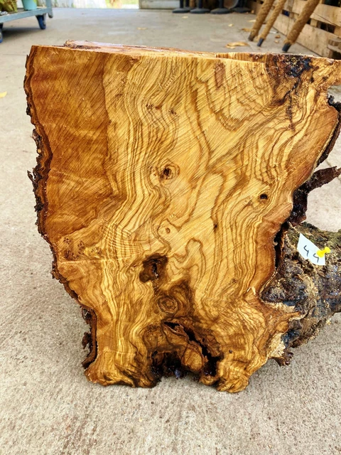 Olivenholz, Olive, Holz zum Basteln, Schnitzen, Drechseln, 11.4 kg Deko-Objekt