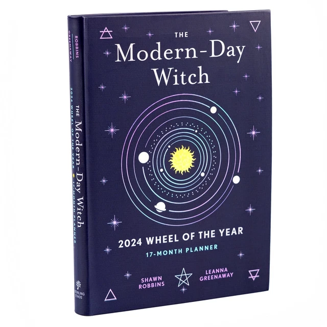 MODERNDAY WITCH CALENDAR 2024 Wheel of the Year 17Month Planner (The