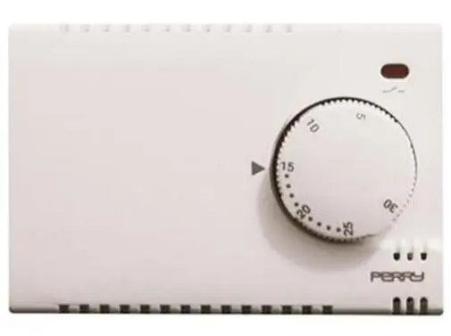 Perry 1TITE301 MC Elektronisches Einbauthermostat mit LED-Anzeige.