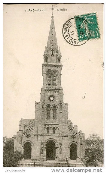 95 ARGENTEUIL - l'eglise (1)