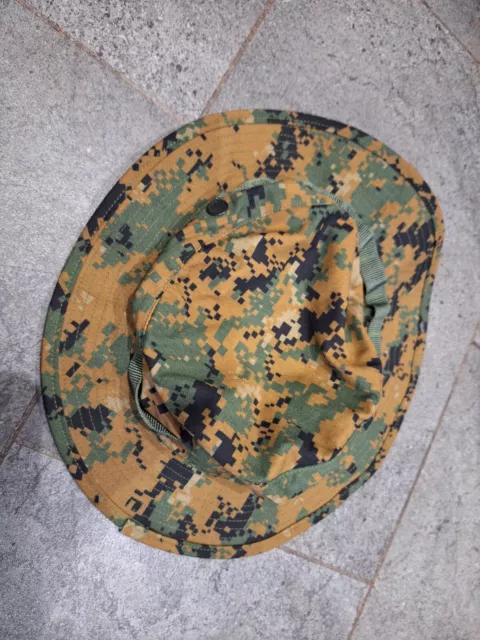 USMC WOODLAND MARPAT BOONIE / BUSH HAT SIZE Approx 60 - X Large