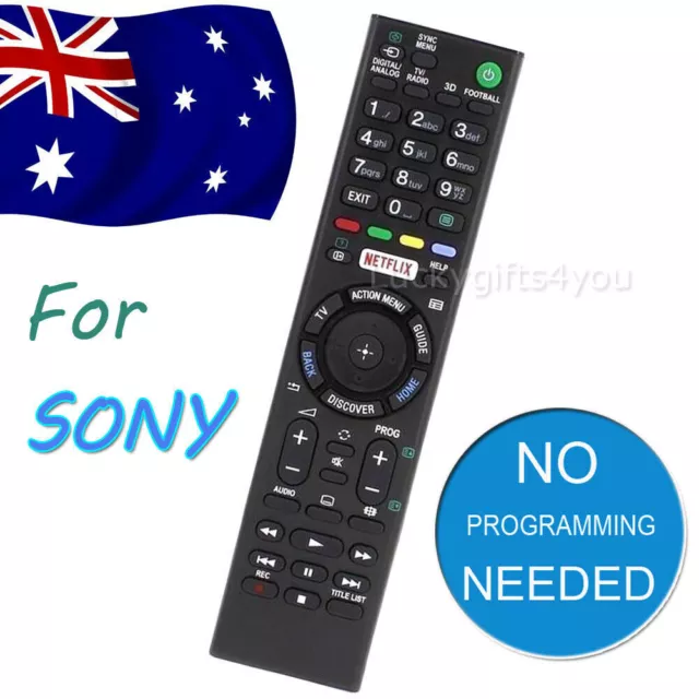 SONY BRAVIA TV Remote Control Universal for Sony Smart Netflix LCD/LED HD 4K