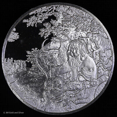 1976 .925 Silver Franklin Mint Medal | Peaceable Kingdom, 1830 Edward Hicks