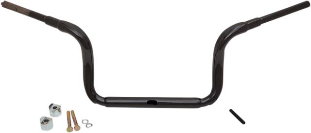 LA Choppers LA-7323-10B 1 1/2" Traditional Ape Hanger Handlebars