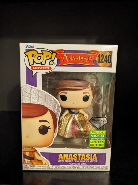 Funko POP! Movies Anastasia Anastasia #1240 Diamond Collection Summer Convention Limited Edition 2022 Exclusive | Loja dos POP's - Não é loucura. É paixão