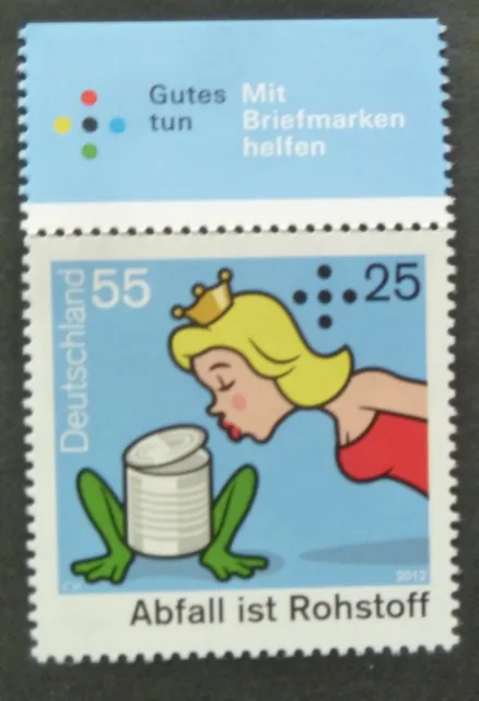 Briefmarken Deutschland BRD postfrisch Michel-Nr. 2932 Abfall ist Rohstoff