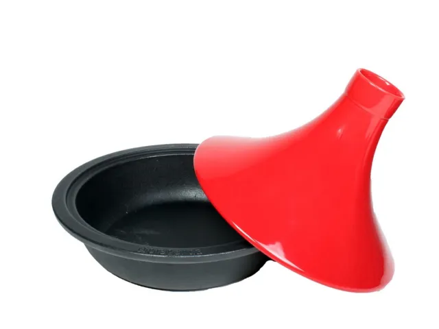 Brabantia Gusseisen Bräter Tajine Induktionsfähig Ø 29 cm rot NEU!!