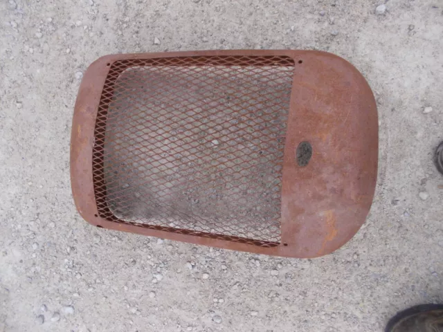 Allis Chalmers B AC Tractor ORIGINAL front nose cone grill screen ^ shutter hole