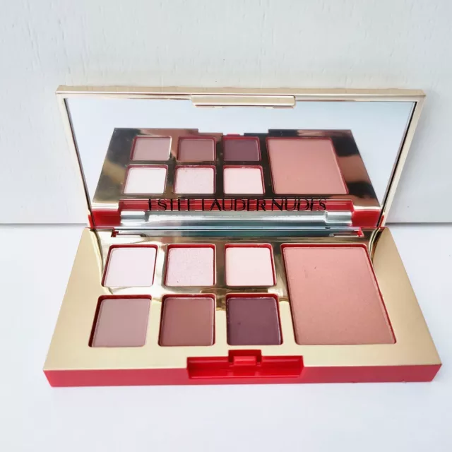 1x ESTEE LAUDER Pure Color Envy Eye Shadow & Cheek Blush Palette, #Nudes, New