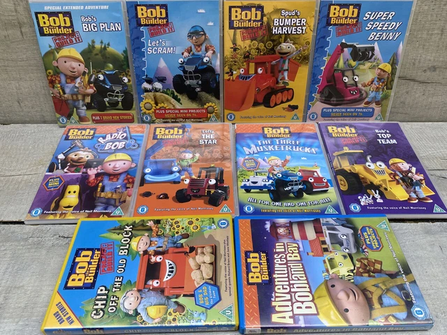10 BOB THE Builder DVDs Hit Project Build It Movies Bobland Bay Top ...