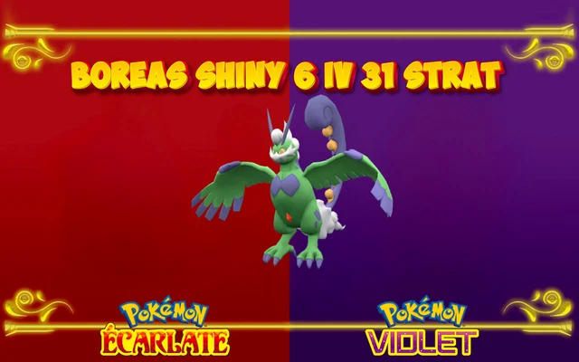 Pokémon Scizor SHINY 6 IV-31 - Carte/Objet Pour Pokémon Écarlate/Violet Sur Nintendo Switch