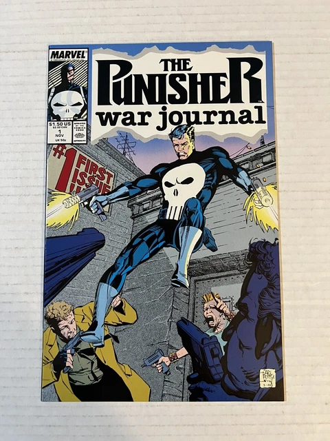 The Punisher War Journal #1,  NM- Condition 1988