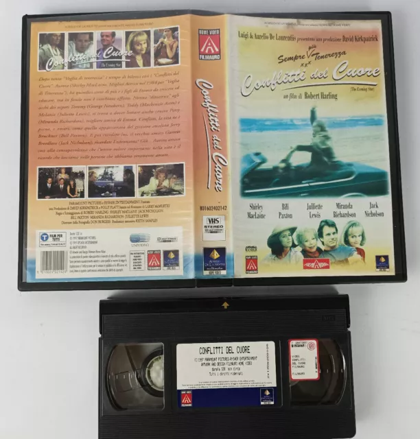 Conflits Del Coeur 1997 VHS Italien Maclaine Paxton Lewis Richardson Nicholson