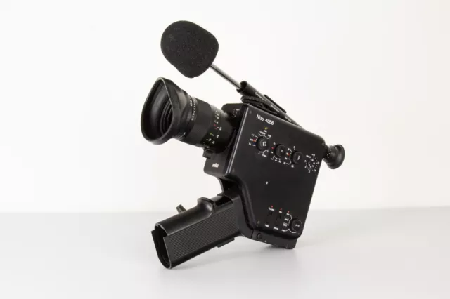 Cámara Braun Nizo 4056 Super 8 talla cruz 1.4/7-56 MD1000 Micro