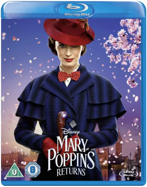 Disney Mary Poppins Returns Blu Ray (2018) Blu Ray * NEW & SEALED  SAME DAY POST