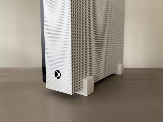 Vertical Standing Feet / Cooling Stand for Xbox One S In White