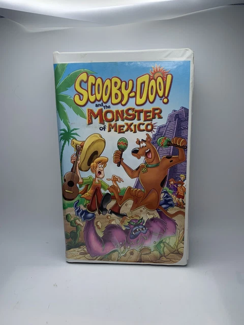 SCOOBY-DOO AND THE Monster of Mexico (VHS, 2003) Clamshell w/ Inserts £ ...