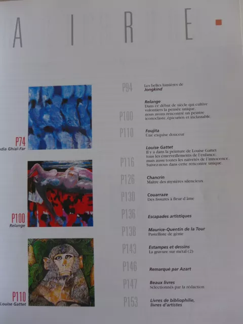 AZART N°8,9 et 10 - Le magazine internationale de la peinture / 2004 3