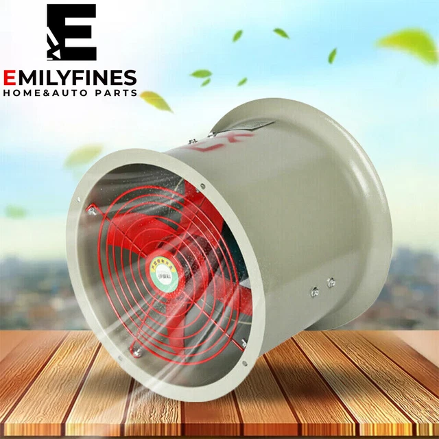 EXPLOSION PROOF VENTILATION Fan Pipe Spray Booth Paint Exhaust Axial